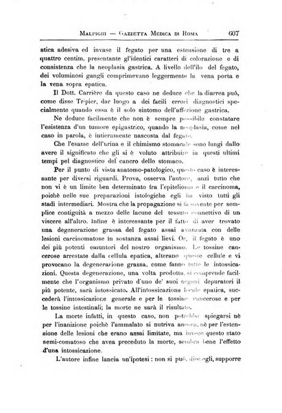 Gazzetta medica Malpighi