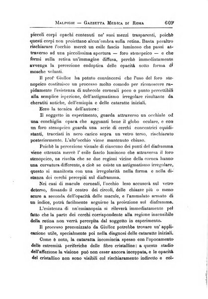 Gazzetta medica Malpighi