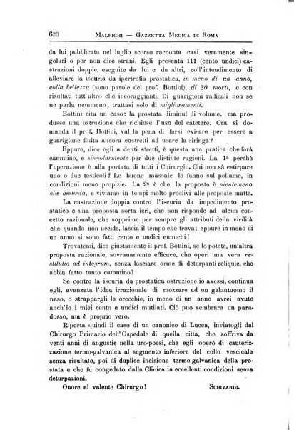 Gazzetta medica Malpighi