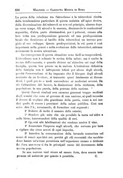 Gazzetta medica Malpighi