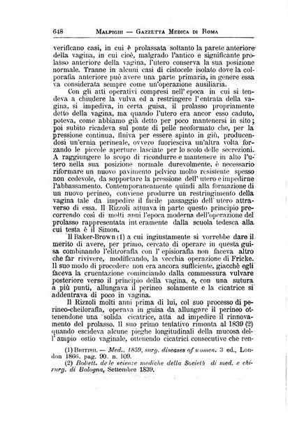 Gazzetta medica Malpighi