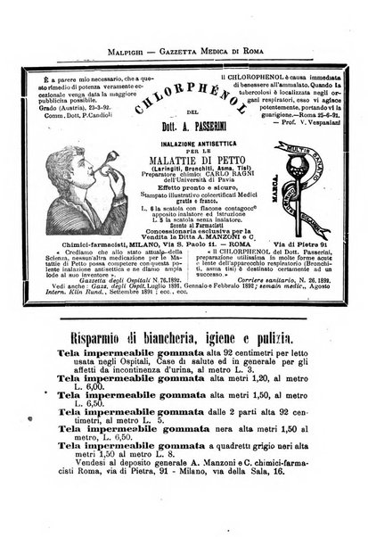 Gazzetta medica Malpighi