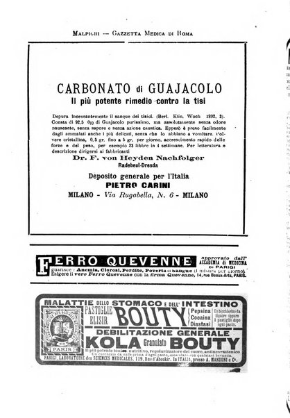 Gazzetta medica Malpighi