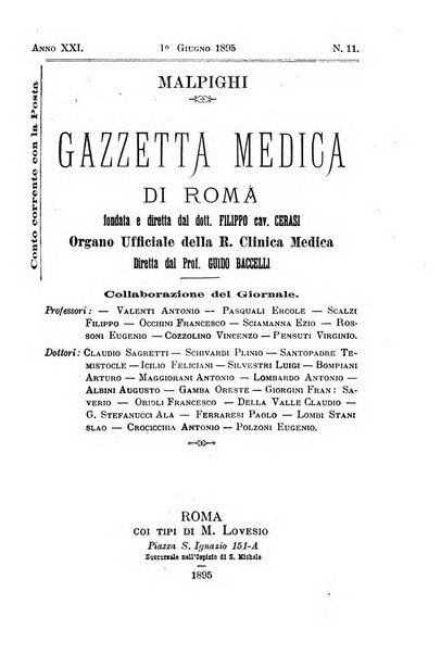 Gazzetta medica Malpighi