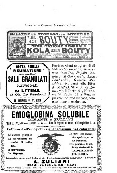 Gazzetta medica Malpighi