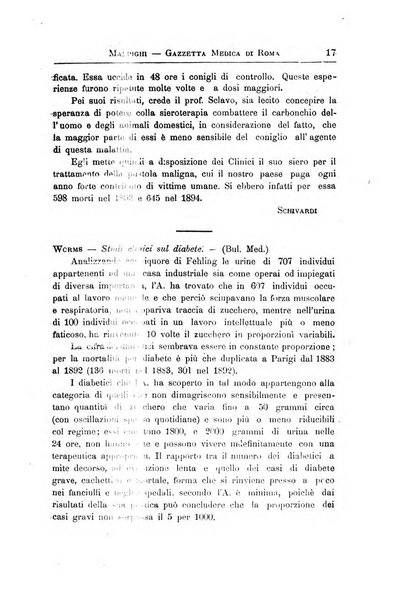 Gazzetta medica Malpighi