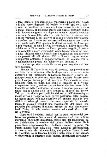 Gazzetta medica Malpighi