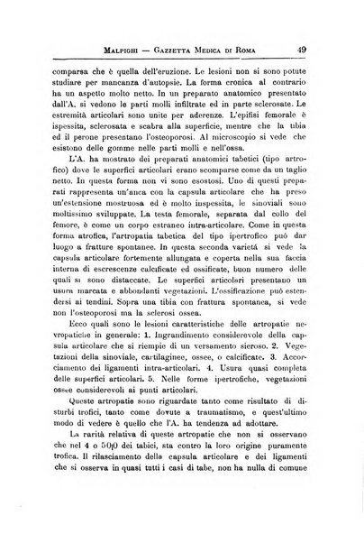 Gazzetta medica Malpighi