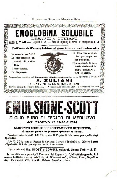 Gazzetta medica Malpighi