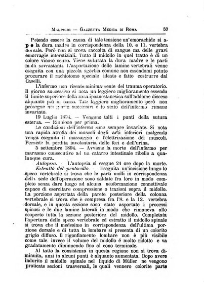 Gazzetta medica Malpighi