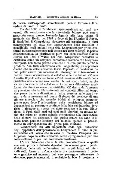 Gazzetta medica Malpighi