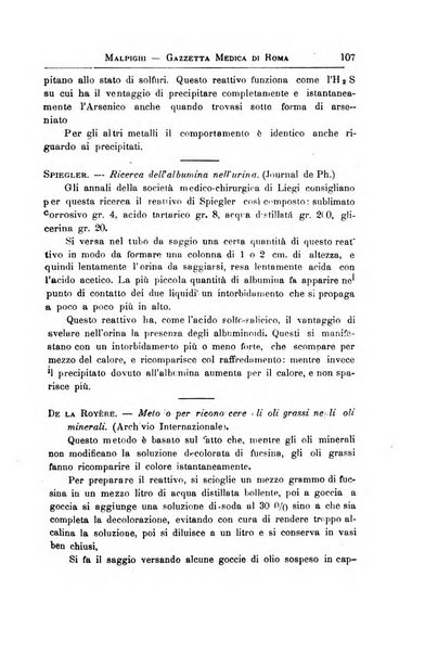 Gazzetta medica Malpighi