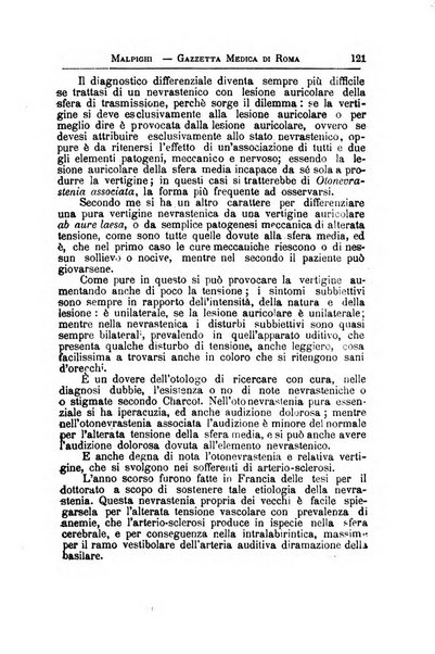 Gazzetta medica Malpighi