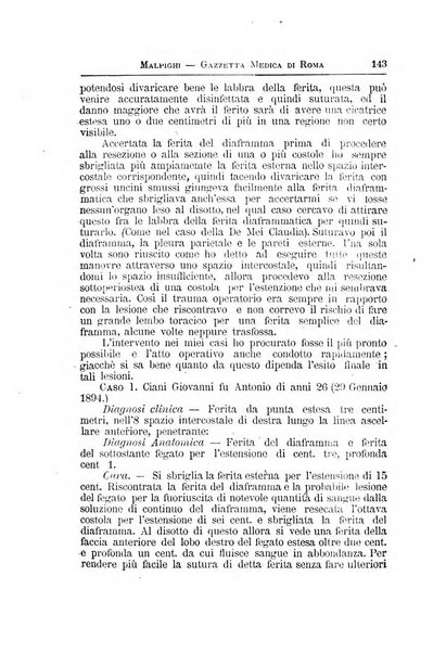 Gazzetta medica Malpighi