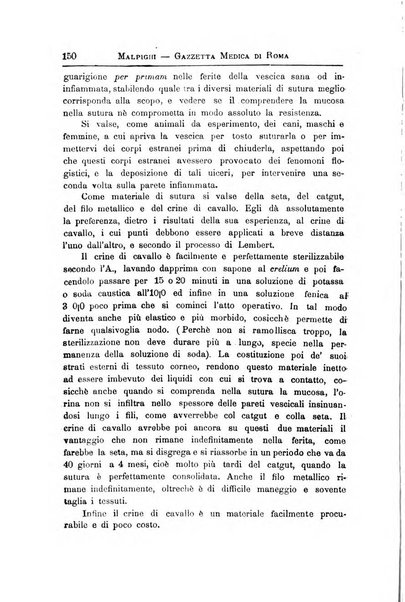 Gazzetta medica Malpighi