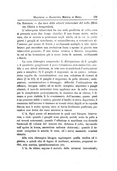 Gazzetta medica Malpighi