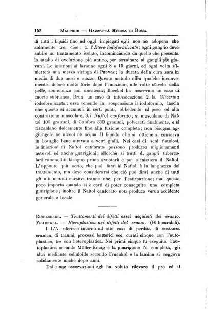 Gazzetta medica Malpighi