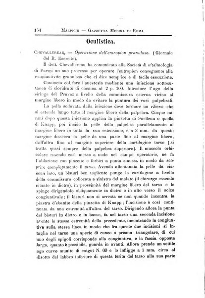 Gazzetta medica Malpighi