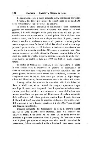 Gazzetta medica Malpighi