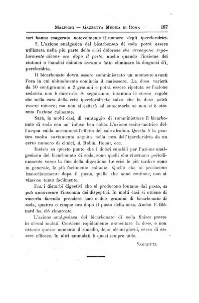 Gazzetta medica Malpighi