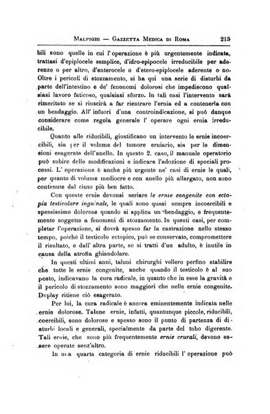 Gazzetta medica Malpighi