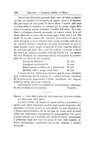 Gazzetta medica Malpighi