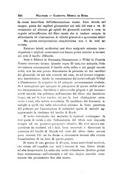 Gazzetta medica Malpighi