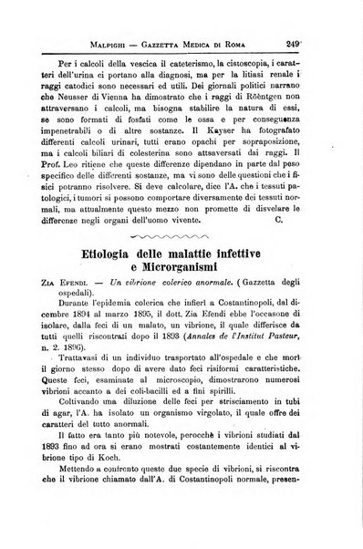 Gazzetta medica Malpighi