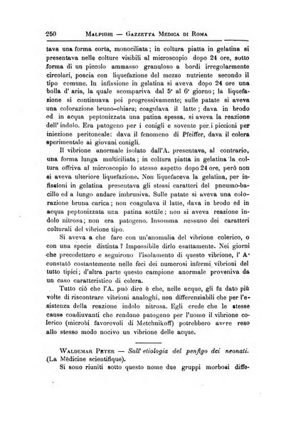 Gazzetta medica Malpighi