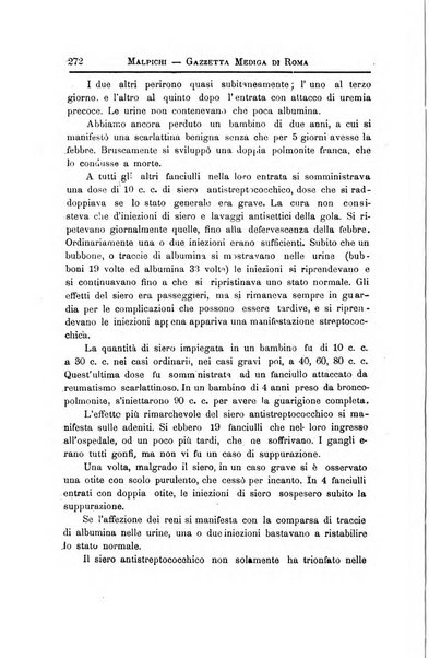 Gazzetta medica Malpighi