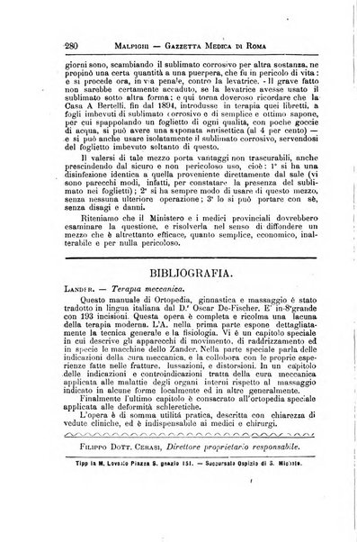 Gazzetta medica Malpighi