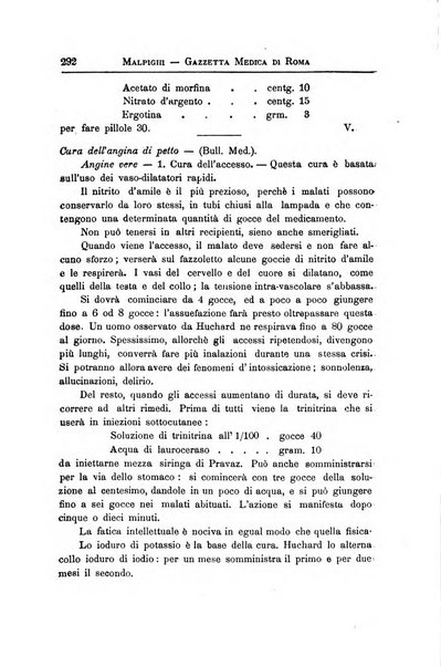 Gazzetta medica Malpighi