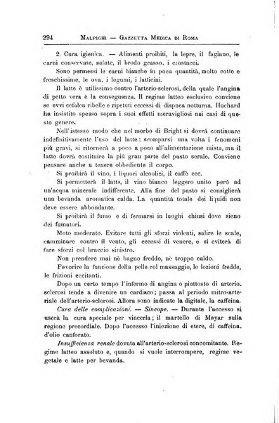 Gazzetta medica Malpighi