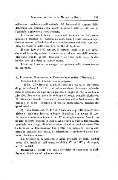 Gazzetta medica Malpighi