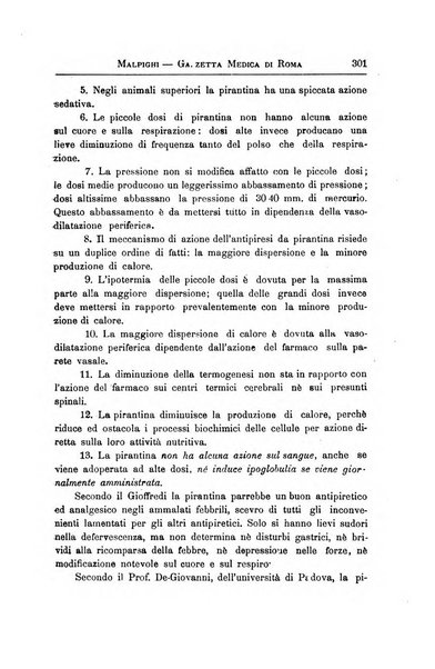 Gazzetta medica Malpighi