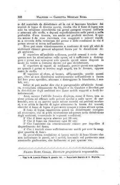 Gazzetta medica Malpighi