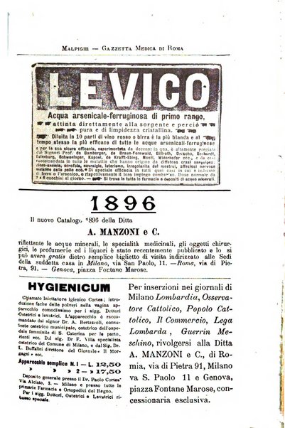 Gazzetta medica Malpighi