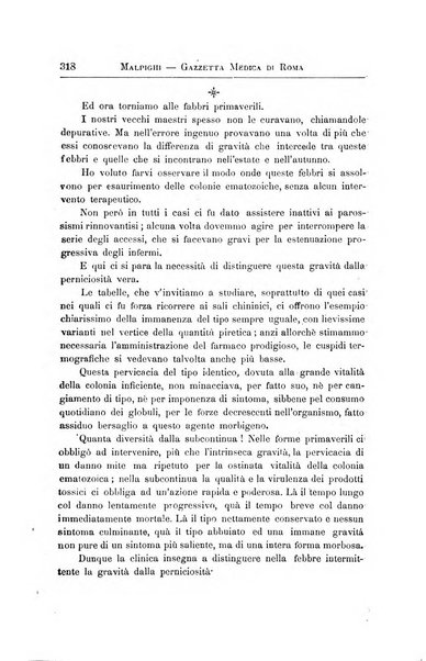 Gazzetta medica Malpighi