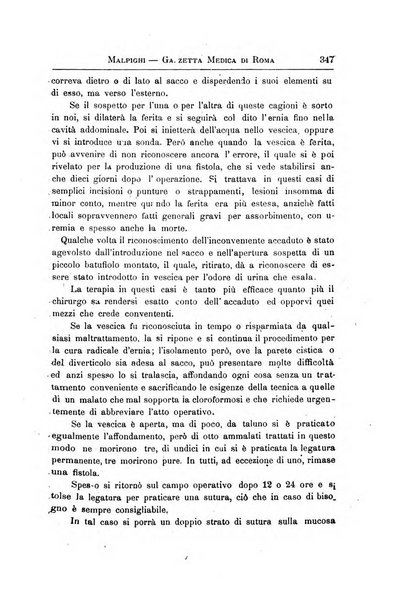 Gazzetta medica Malpighi