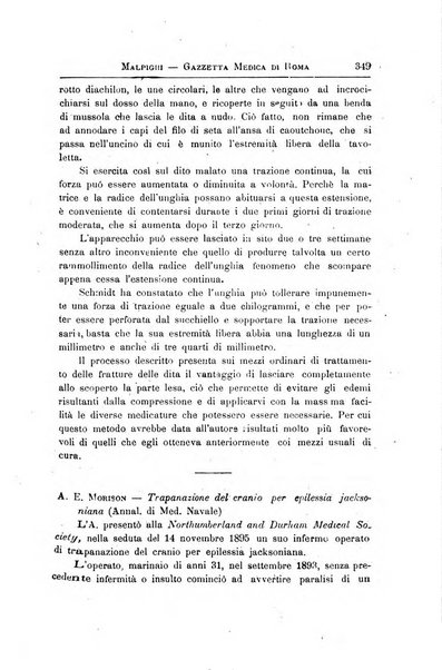 Gazzetta medica Malpighi