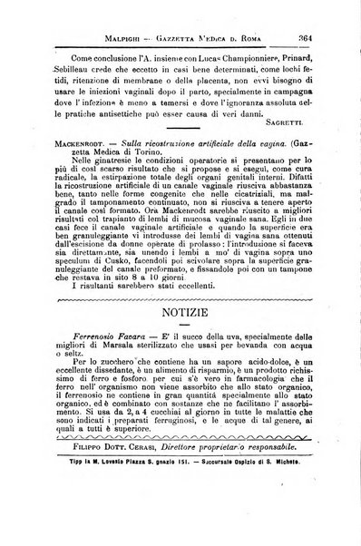 Gazzetta medica Malpighi