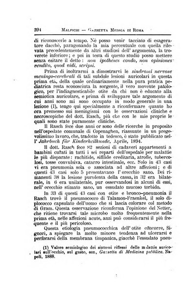 Gazzetta medica Malpighi