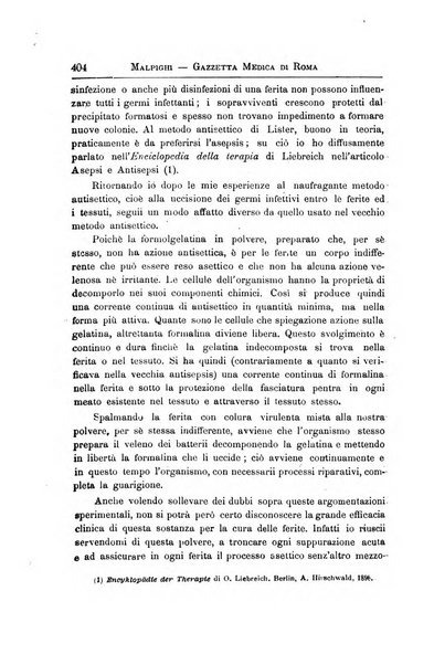 Gazzetta medica Malpighi