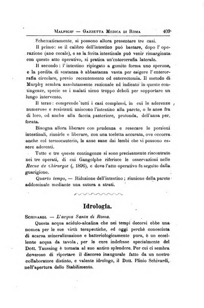 Gazzetta medica Malpighi