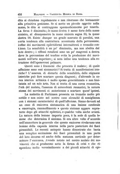 Gazzetta medica Malpighi