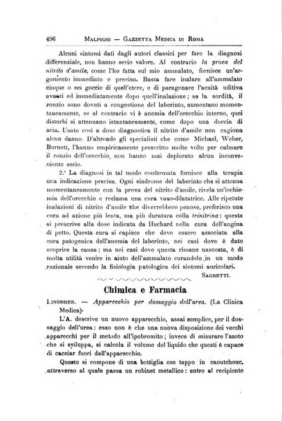 Gazzetta medica Malpighi