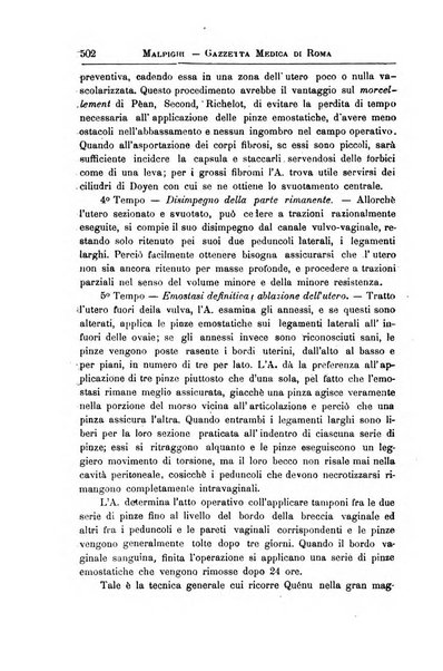 Gazzetta medica Malpighi