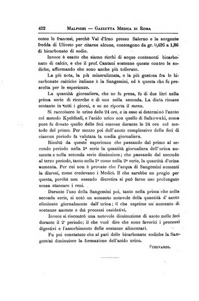 Gazzetta medica Malpighi