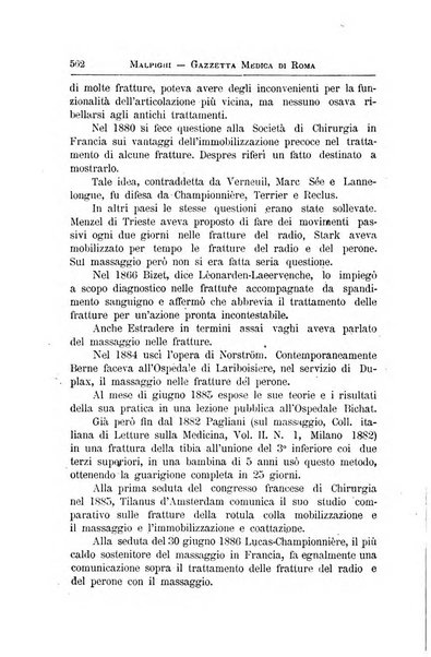 Gazzetta medica Malpighi