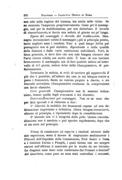 Gazzetta medica Malpighi